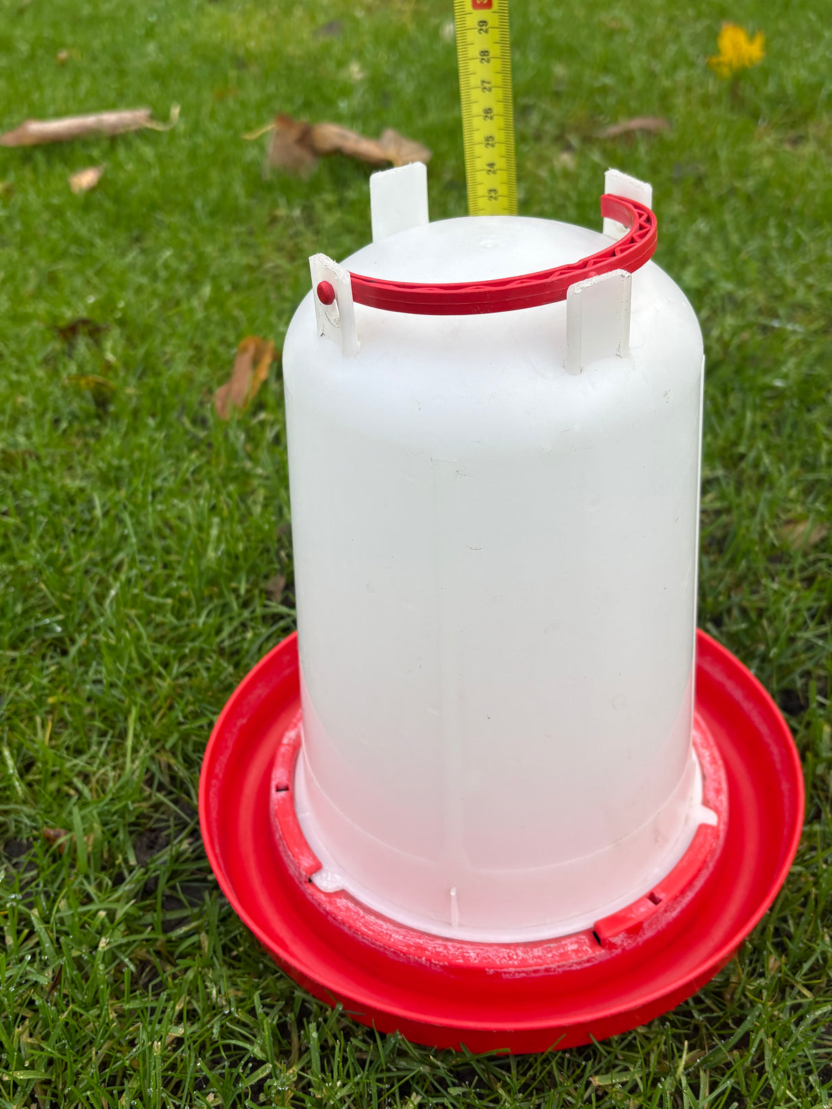 Gebruikte kippen waterbak 3 liter