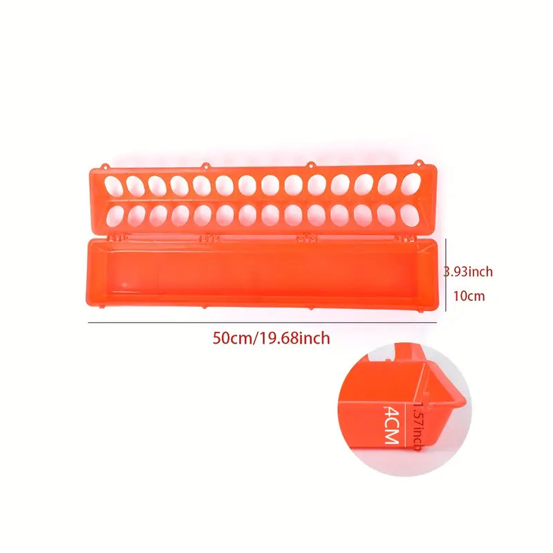 Kippenvoerbak 50 cm - Kuikenvoerbak