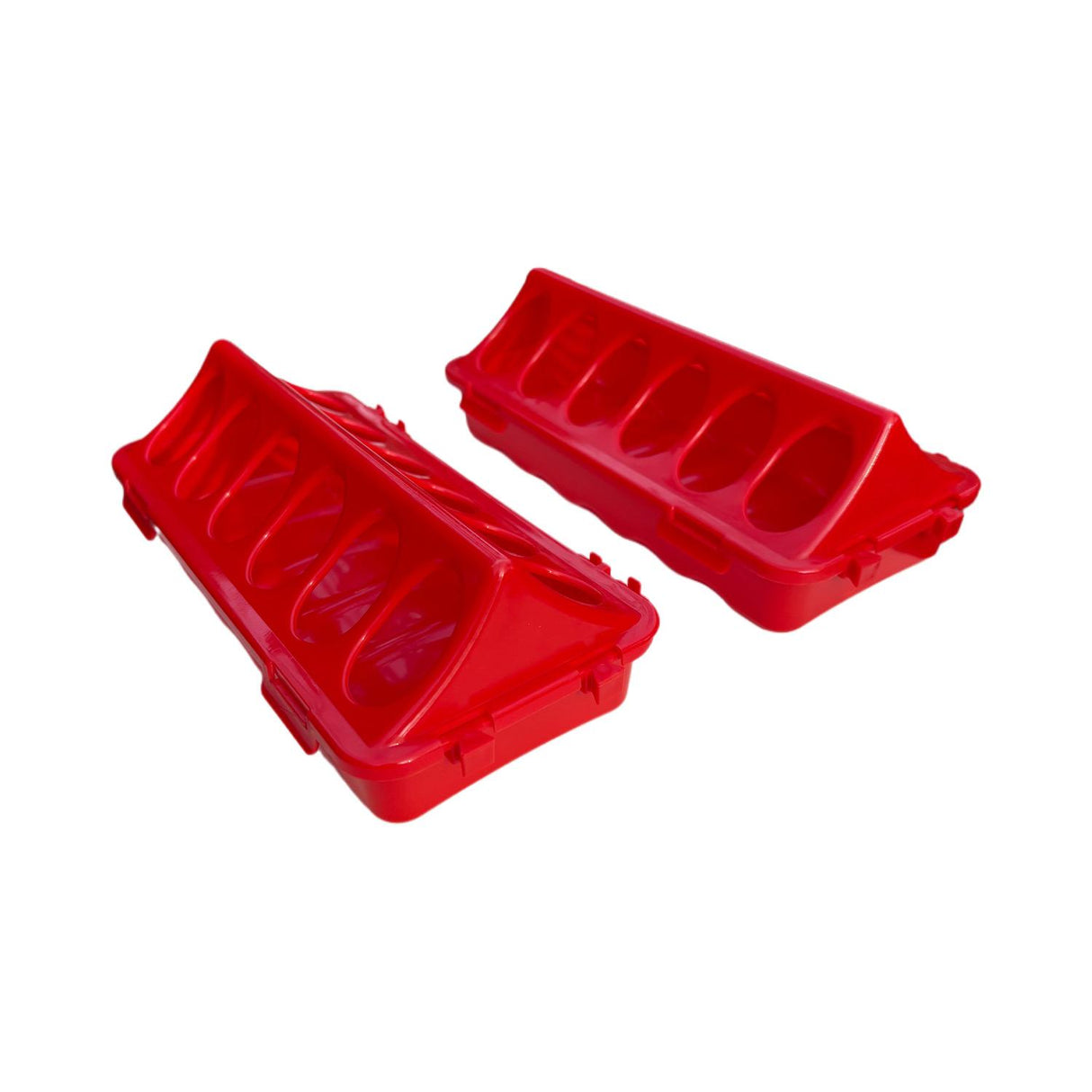 2 keer Kuiken voerbak - Kwartel voerbak